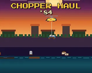 Chopper Haul '84, a new arcade helicopter shooter game by bluewater78
