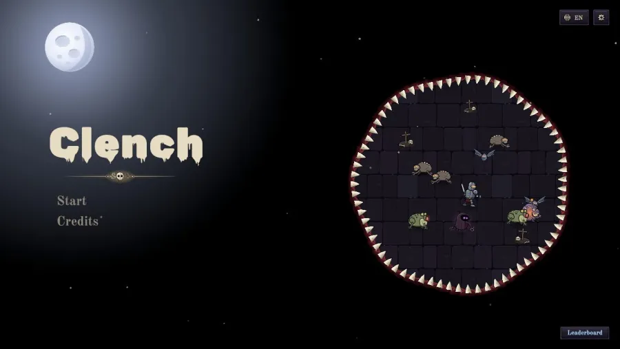 Clench running in the browser, screen 2 captured by PlayNewt on October 27, 2026