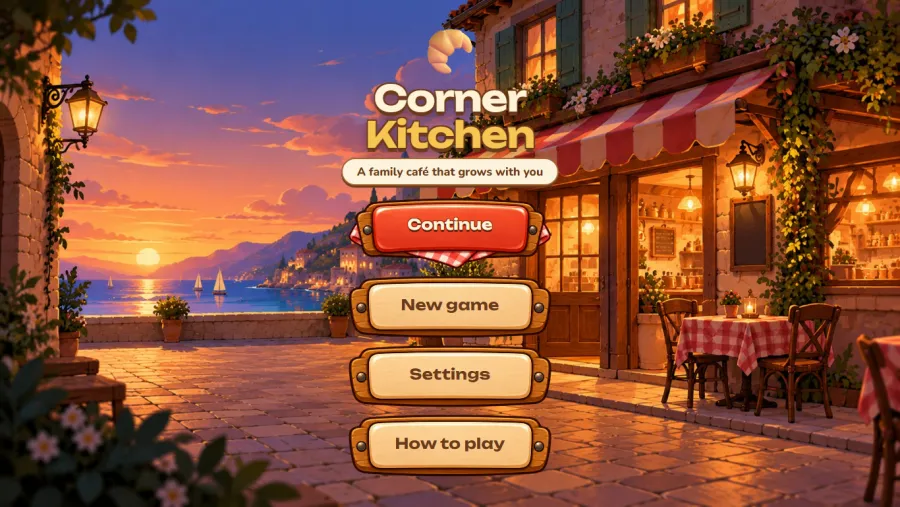 Corner Kitchen: Merge Cafe screenshot 1 from the developer