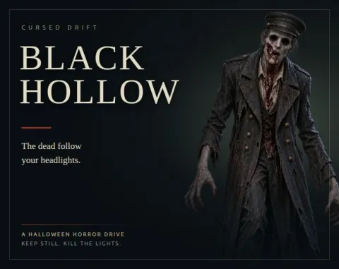 Cursed Drift: Black Hollow, a new horror driving game game by emailrodbrown-ship-it