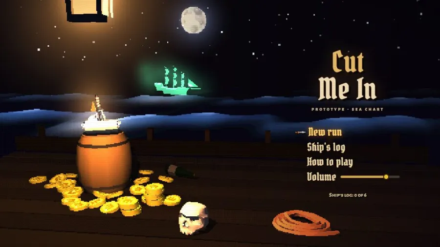 Cut Me In running in the browser, screen 1 captured by PlayNewt on October 27, 2026
