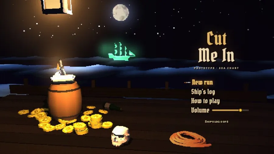 Cut Me In running in the browser, screen 2 captured by PlayNewt on October 27, 2026