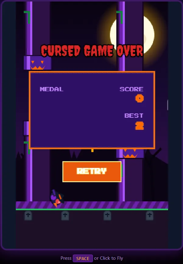 Flappy Halloween Game screenshot 3 from the developer