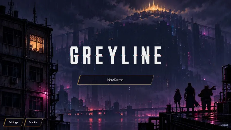 Greyline running in the browser, screen 2 captured by PlayNewt on October 26, 2026