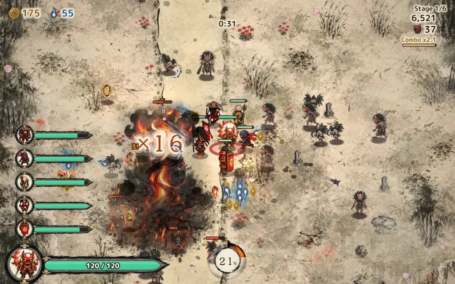Kurenai Samurai screenshot 2 from the developer