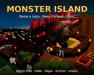 Monster Island, a new kaiju raising god game game by Digital Scientist