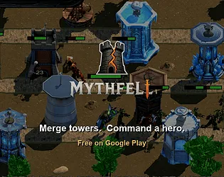 Mythfell, a new merge tower defense game by mythfell