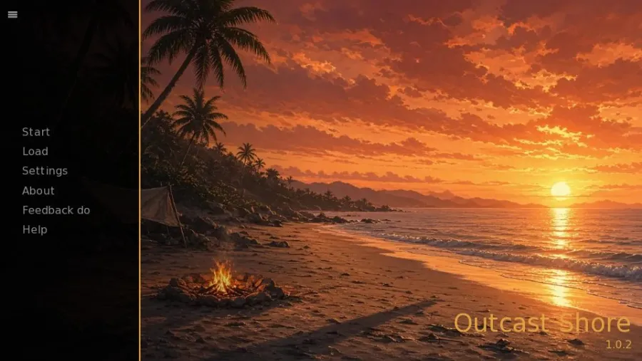 Outcast Shore running in the browser, screen 2 captured by PlayNewt on October 27, 2026