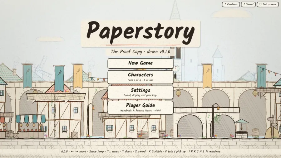 Paperstory running in the browser, screen 1 captured by PlayNewt on October 26, 2026