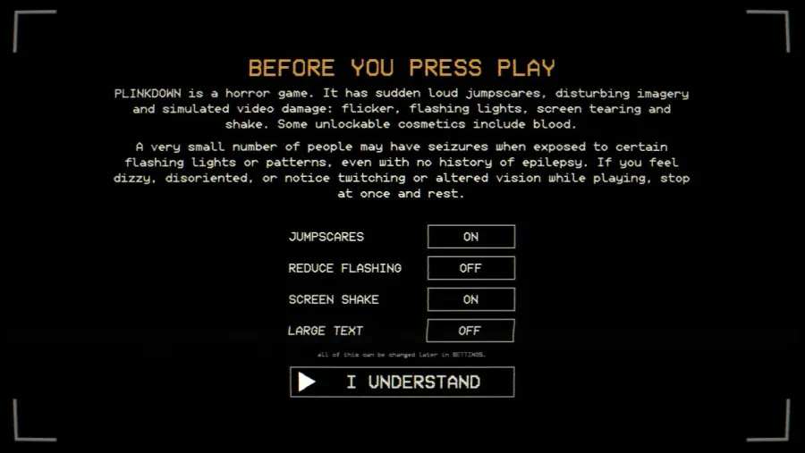 PLINKDOWN running in the browser, screen 1 captured by PlayNewt on October 27, 2026