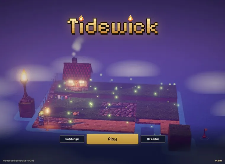 Tidewick, a new cozy idle fishing game by cocolitocollective