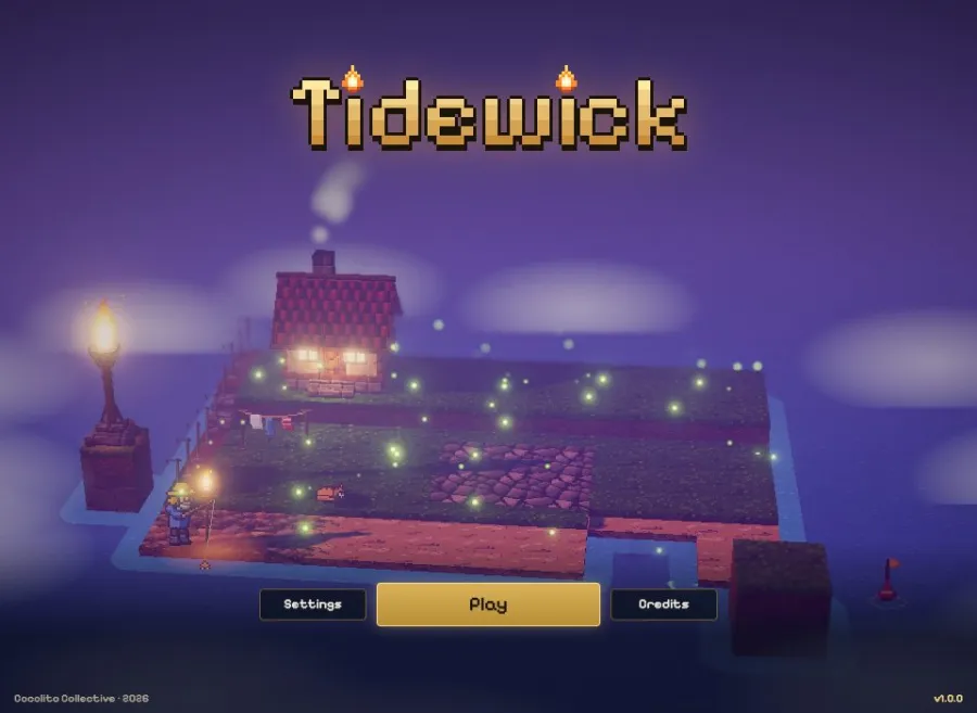 Tidewick running in the browser, screen 2 captured by PlayNewt on October 27, 2026